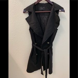 Long wrap vest